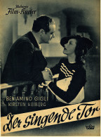 "Illustrierter Film-Kurier"  "Der Singende Tor" Mit Beniamino Gigli , Kirsten Heiberg  -  Filmprogramm Nr. 3033 Von 1939 - Magazines