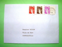 France 1996 Cover To Contrexeville - Sabine - Lettres & Documents