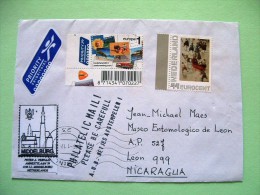 Holland 2012 Cover To Nicaragua - Europa - Painting - Bull Fight - Covers & Documents