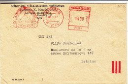 Agriculture - Blé - Hongrie - Lettre De 1980 - EMA - Empreintes Machines - - Storia Postale