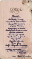 Diner / Potage Crécy/ Premiére Communion/ Thérése Leseigneur/ Gosselin / 1936      MENU89 - Menükarten