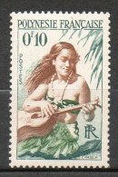 POLYNESIE  Joueuse De Guitare 1958-60 N°1 - Nuovi