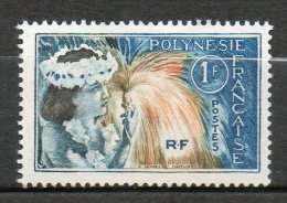 POLYNESIE  1f Polycrome 1964 N°27 - Nuevos