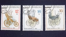 Tschechische Republik, Tschechien 413/5 Oo/used, Historische Kinderwagen - Usados