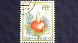 Tschechische Republik, Tschechien 419 Oo/used, Weihnachten 2004 - Gebraucht