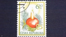 Tschechische Republik, Tschechien 419 Oo/used, Weihnachten 2004 - Gebruikt