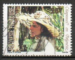 POLYNESIE  Chapeau 1984  N°214 - Oblitérés