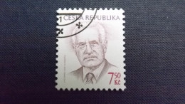 Tschechische Republik, Tschechien 425 Oo/used,  Václav Klaus (*1941), Staatspräsident - Oblitérés