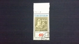 Tschechische Republik, Tschechien 420 Oo/used, Marke Tschechoslowakei MiNr. 1190; Von Jaroslav Sváb Und Jan Mrácek - Used Stamps