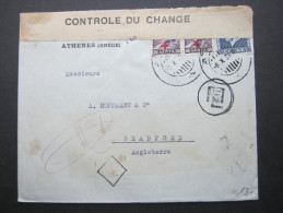 1937, Zensurbrief Nach England - Cartas & Documentos