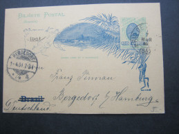 1901 , Bilhete Postal , Carte A Allemania                                            You Can Pay With Paypal - Storia Postale