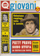 RA#44#19  QUI GIOVANI N.12/1970 POSTER RINGO/CELENTANO/PATTY PRAVO/TOM JONES - Música