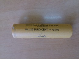 Cyprus 2014 20 Cent Roll UNC - Zypern