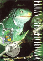 AUSTRALIA FDC MAXICARD FIJIAN IGUANA 1 STAMP OF 45c VALID FOR POSTAGE WORLD ISSUED 28-09-1994 CTO READ DESCRIPTION!! - Covers & Documents