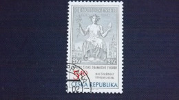 Tschechische Republik, Tschechien 312 Oo/used,  Marke Tschechoslowakei MiNr. 404; Von Max Svabinsky U. Bohumil Heinz - Usados