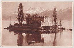 SUISSE,HELVETIA,SWISS,SCH WEIZ,SVIZZERA,SWITZERLAND ,ile Aux Mouettes,ile De Salagnon,montreux,clarens ,lac Léman,rare - Montreux