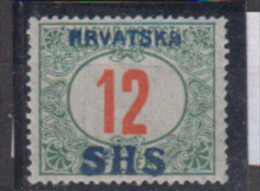 YOUGOSLAVIE    1919   TEXE   N°  4      COTE  100 € 00           ( 21 ) - Portomarken