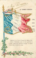 Drapeau - 39 ème Régiment D´Infanterie - Rouen - Cpa Réalisée Pour Les Poilus Par Le Peintre  Edmond Manifacier - Weltkrieg 1914-18