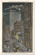 Westminster St., Showing Union Trust & Turks Head Buildings By Night, Providence, R.I. - Providence