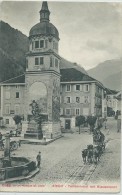 Altdorf - Telldenkmal Mit Klausenpost - Diligence Du Klausen - Altdorf