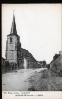 80 - MEAULTE, L'EGLISE (AVEC MUR SUR LA GAUCHE) - Meaulte