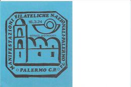 80966)cartolina Postale Servizi Distaccati Affrancatura 20+30 Lire Comitato Organizzazione Di Palermo - Carnets