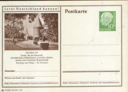 Germany/Federal Republic - Stationery Postcard Unused - P24 - Das Breite Tor Goslar - Cartoline - Nuovi