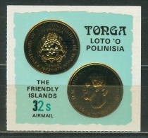 Tonga Centenary Of The Constitution Of Tonga Stamp With New Value - Tonga (1970-...)