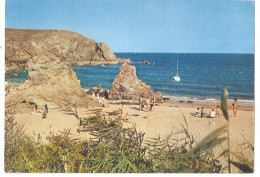 Vendée - 85 - Ile D'yeu - Plage Animée De L'anse Des Sauts - Ile D'Yeu