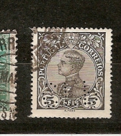 Delcampe - Portugal &  PERFIN (157) - Gebruikt