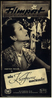 "Filmpost" "Die Kupferne Hochzeit" Mit Hertha Feiler , Peter Pasetti  -  Filmprogramm Nr. 213 Von Ca. 1948 - Andere & Zonder Classificatie