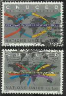 UNITED NATIONS GENEVE GINEVRA SVIZZERA ONU - UN - UNO 1994 CARTES-DEVELOPPEMENT CNUCED UNCTAD USED USATO OBLITERE´ - Gebraucht