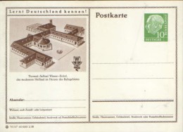 Germany/Federal Republic - Stationery Postcard Unused - P24 - Thermal - Solbad Wanne - Eickel - Postcards - Mint