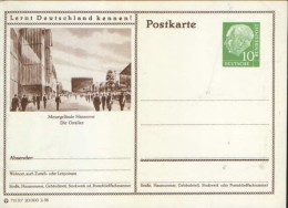 Germany/Federal Republic - Stationery Postcard Unused - P24 - Messegelande Hannover - Postkarten - Ungebraucht