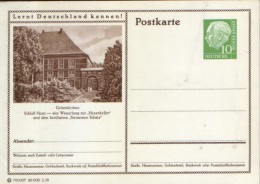 Germany/Federal Republic - Stationery Postcard Unused - P24 - Gelsenkirchen, Schloss Horst - Cartoline - Nuovi