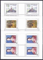 ** Tchéque République 2003 Mi Klb. 382-4  , Les Feuilles, (MNH) - Blocks & Sheetlets