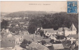 Cpa 28 épernon Vue Générale  (circulé En 1924 ) - Epernon