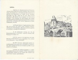 Diner/ Banque Française D'Agriculture Et Du Crédit Mutuel/ Laval/ 1959        MENU120 - Menú