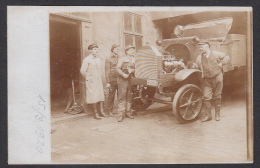 TRUCK / CAMION - Cargo Vehicles, Vintage Photo PC, Year 1920 - Camions & Poids Lourds