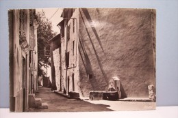 LA ROQUEBRUSSANNE -place  St - Antoine  ( Pas De Reflet Sur L'original ) - La Roquebrussanne