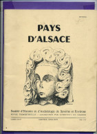 Livre / Revue - Pays D'Alsace Cahier 126-127 : Saverne - Sarre-Union MArmoutier Dettwiller Kochersberg Wasselonne - Alsace