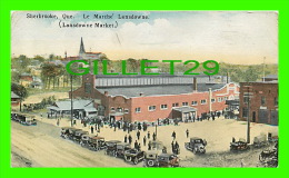 SHERBROOKE, QUÉBEC - LE MARCHÉ LANSDOWNE - ANIMÉE - PUB. BY INTERNATIONAL POST CARD CO - - Sherbrooke