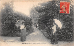 ¤¤   -    MAYET   -   Jardin Public  -  Une Allée  -  Parapluie , Ombrelle  -  ¤¤ - Mayet