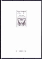 (*) Tchéque République 1995, Epreuve En Noir (PT 2a) - Blocchi & Foglietti