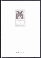 (*) Tchéque République 1996, Epreuve En Noir (PT 3a) - Blocs-feuillets
