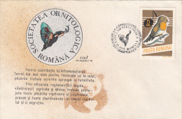 2266- BIRDS, SPARROW, SPECIAL COVER, 2000, ROMANIA - Spatzen