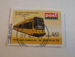 ALLEMAGNE POSTE PRIVEE TRAMWAY - Tram