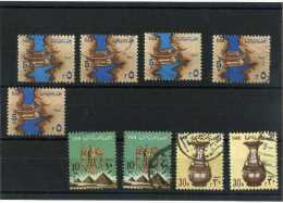 - EGYPTE 1960/69 . ENSEMBLE DE TIMBRES DE 1964 OBLITERES . - Used Stamps