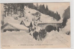 BUSSANG (Vosges) - Le Tunnel, Côté Français - Très Animée - Bussang