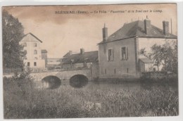 BLENEAU (Yonne) - La Villa "Passerose" Et Le Pont Sur Le Loing - Bleneau